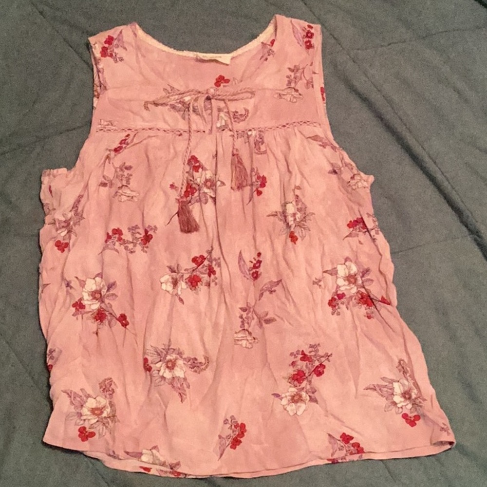 Blu dahlia sleeveless woman’s top